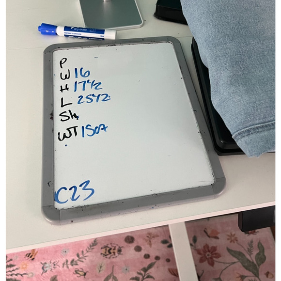 C Est 1946 Womens Light Wash Button Front Denim Jean Skirt Knee Length Size 12 - Picture 6 of 6